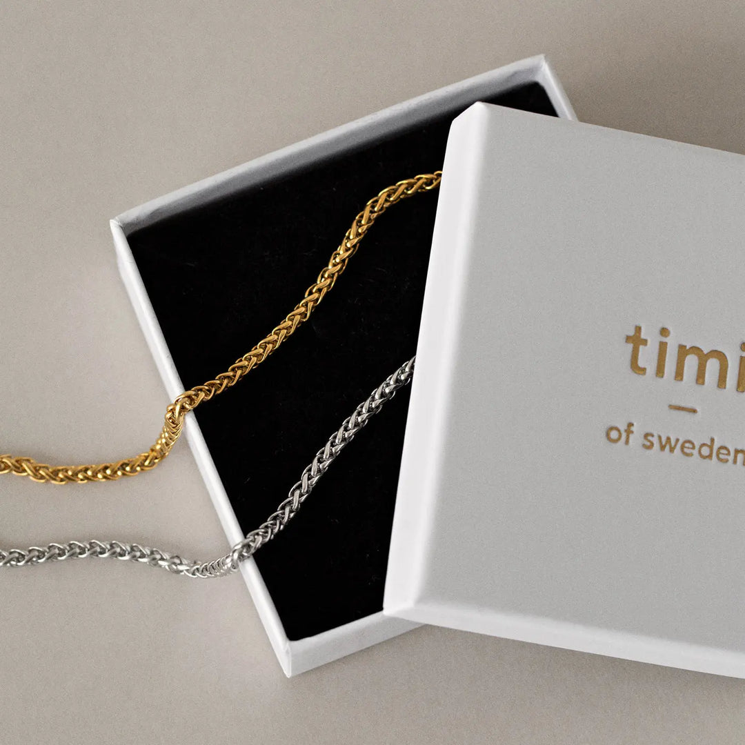 Tavi - Solid Chain Necklace Stainless Steel  | Timi of Sweden